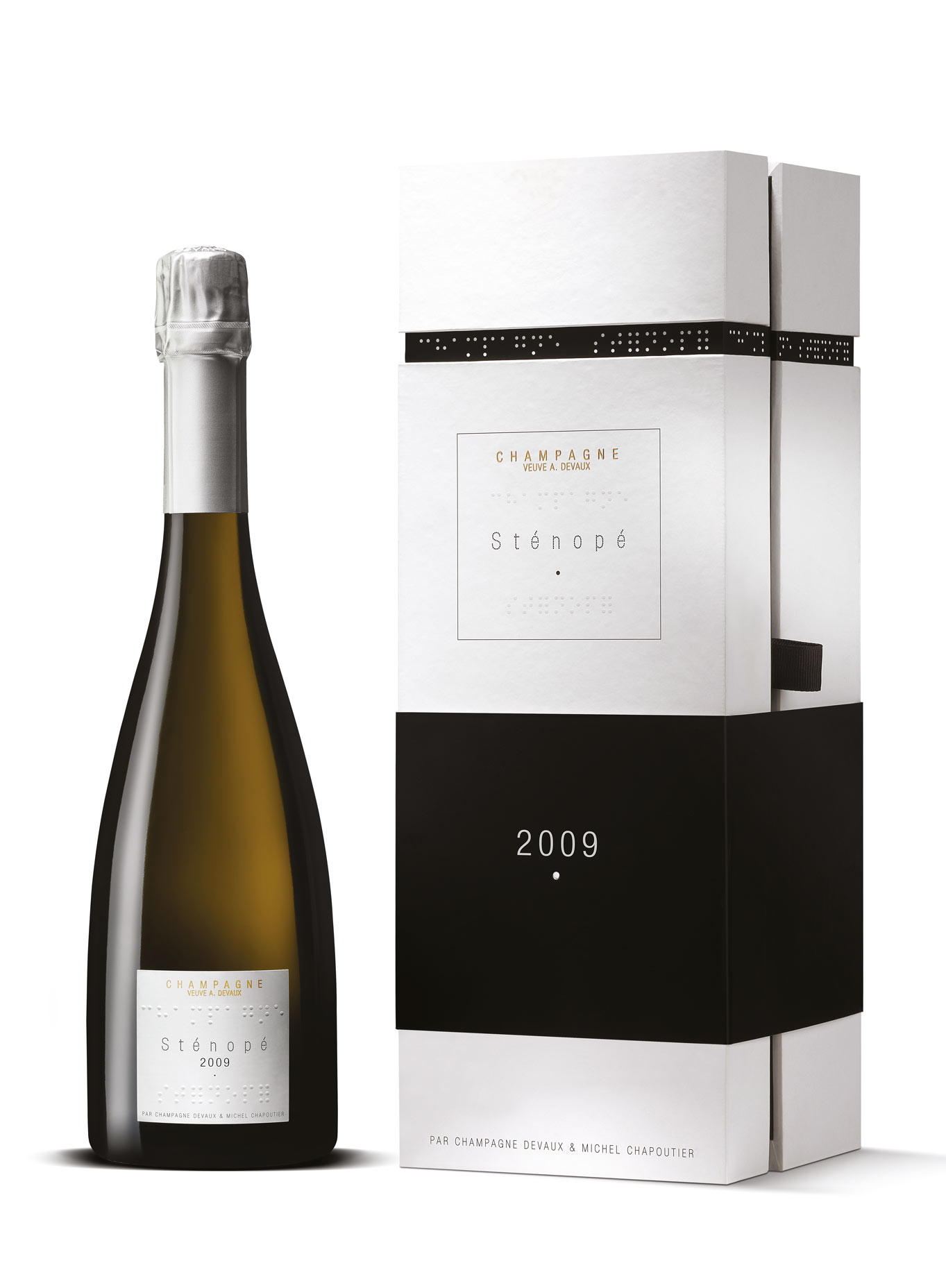 Champagne Sténopé 2009 - Falcon et étui